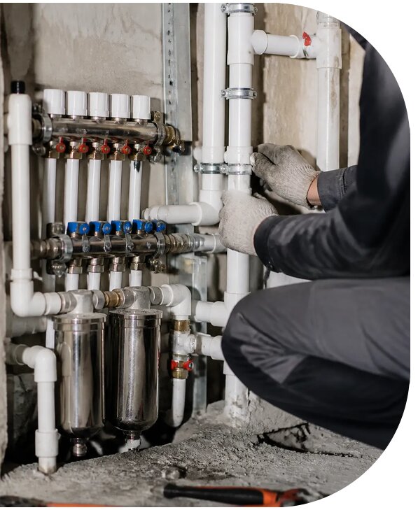 Монтаж внутреннего водопровода для домов и объектов в Шумерле